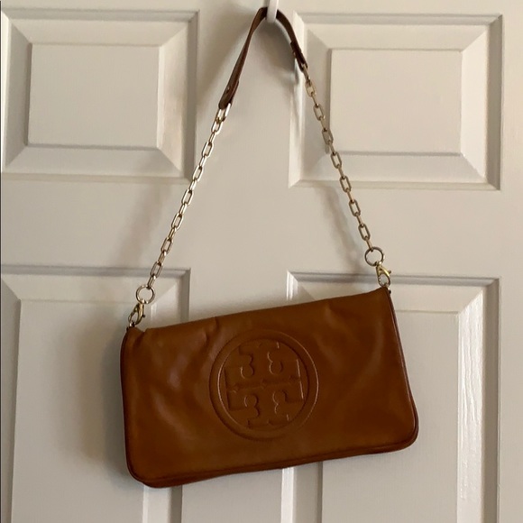 Tory Burch Handbags - Women’s Authentic Tory Burch Shoulder Bag, Camel
